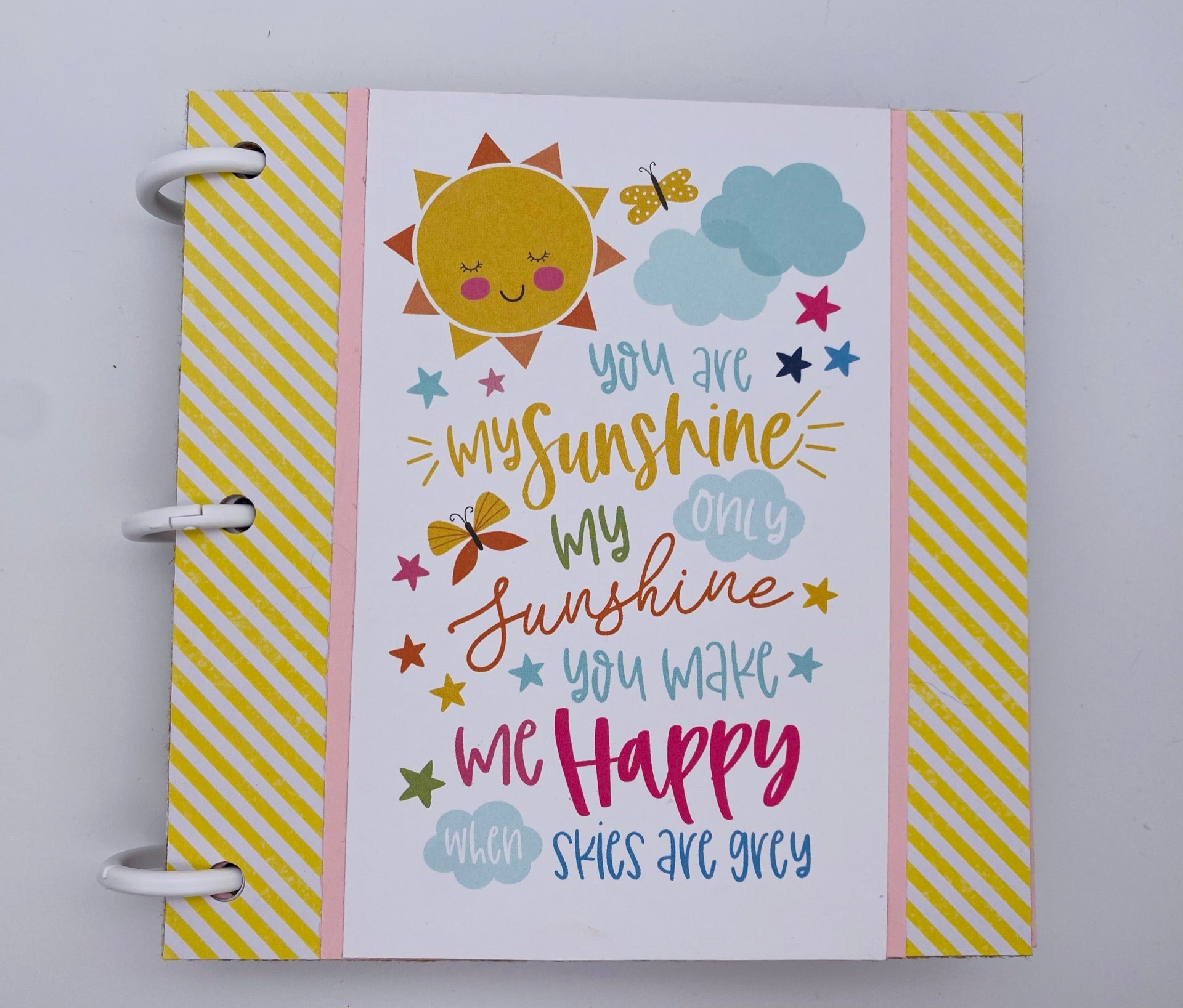 Premade Girl Scrapbook Photo Album