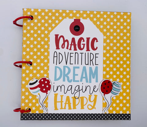 Premade Disney Scrapbook Photo Album