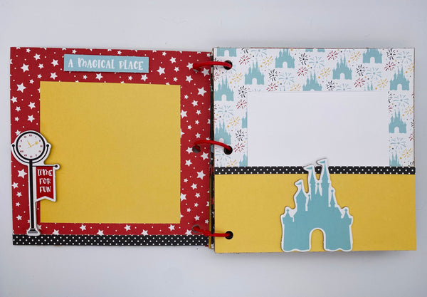 Premade Disney Scrapbook Photo Album