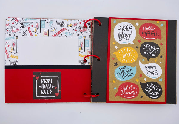 Premade Disney Scrapbook Photo Album