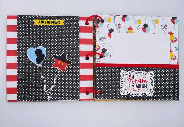 Premade Disney Scrapbook Photo Album