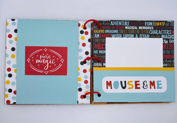 Premade Disney Scrapbook Photo Album