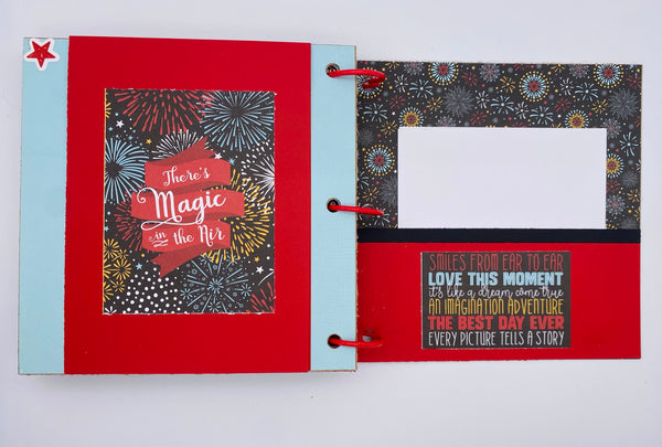 Premade Disney Scrapbook Photo Album