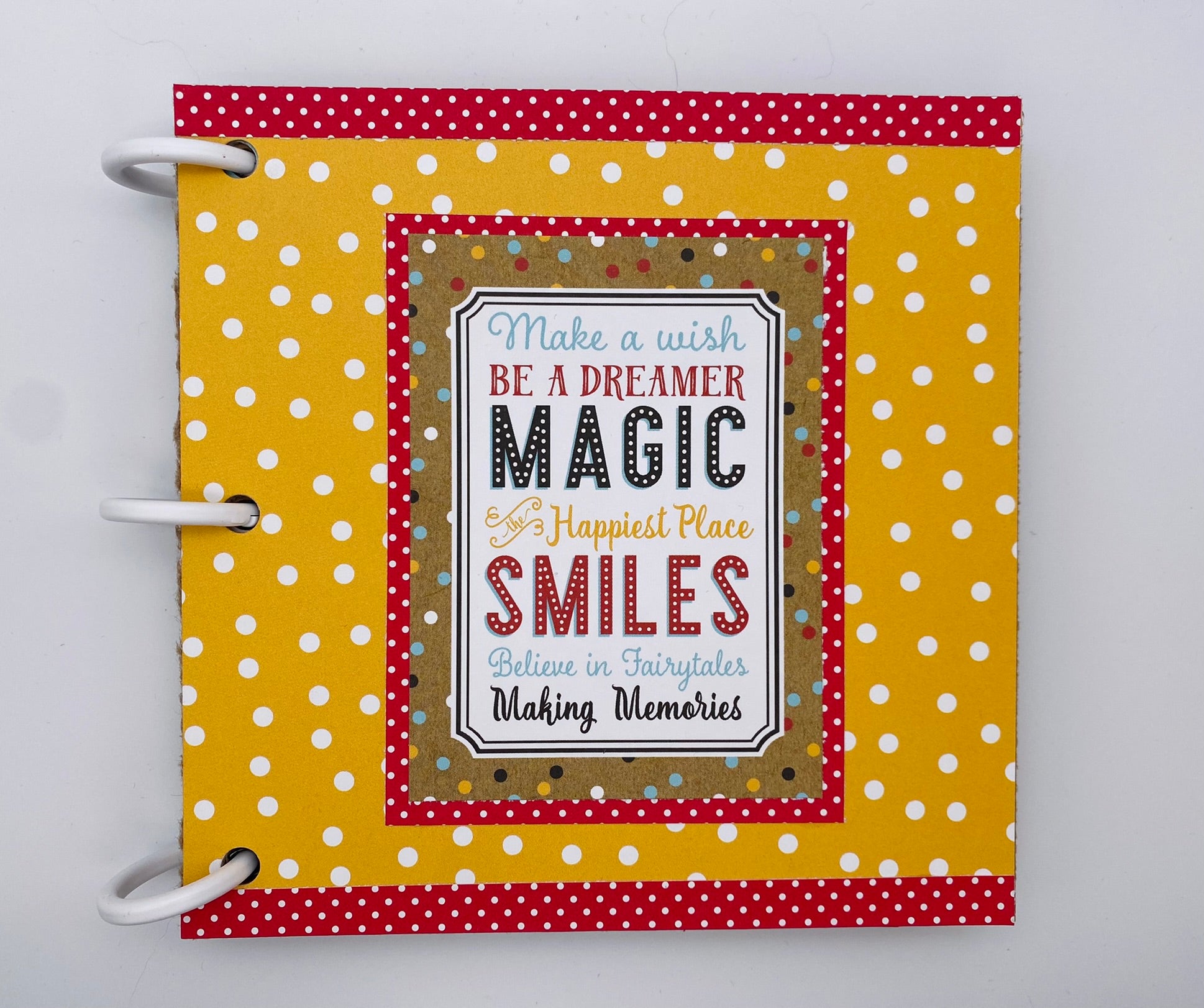 Premade Disney Scrapbook Photo Album