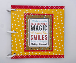 Premade Disney Scrapbook Photo Album