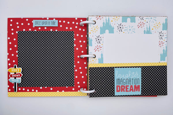 Premade Disney Scrapbook Photo Album