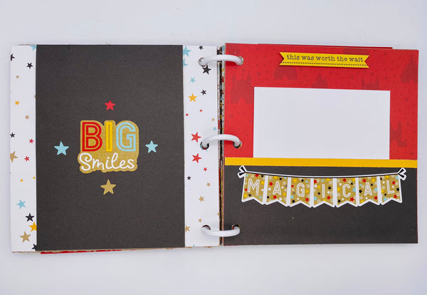 Premade Disney Scrapbook Photo Album