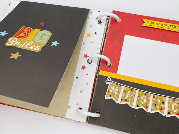 Premade Disney Scrapbook Photo Album