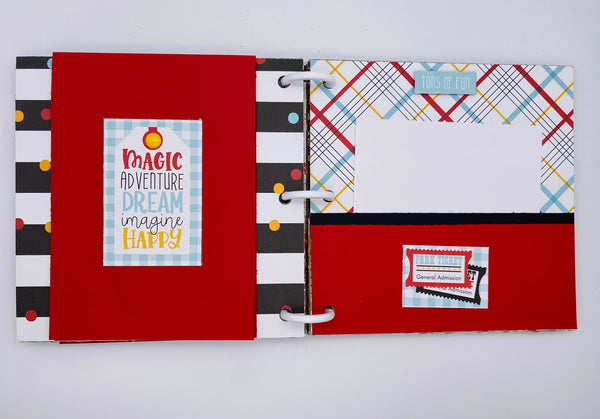 Premade Disney Scrapbook Photo Album
