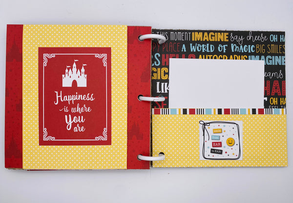 Premade Disney Scrapbook Photo Album