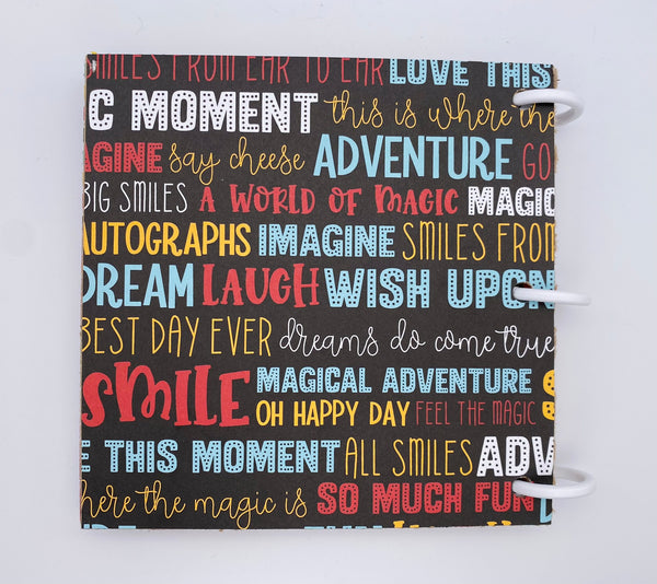 Premade Disney Scrapbook Photo Album