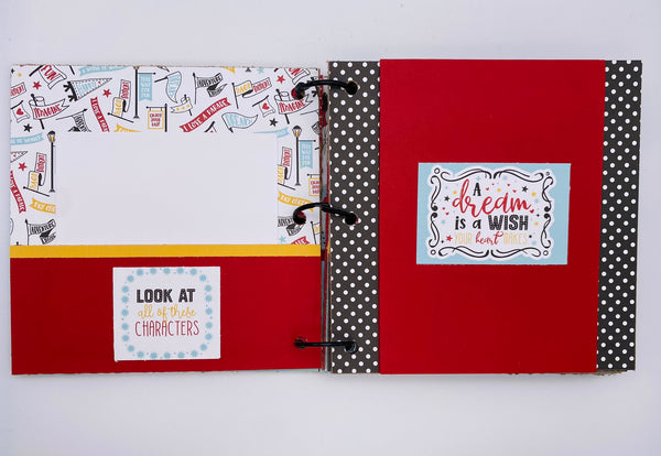 Premade Disney Scrapbook Photo Album