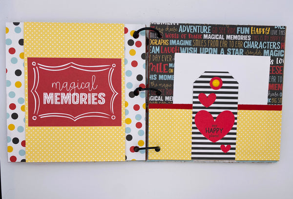 Premade Disney Scrapbook Photo Album