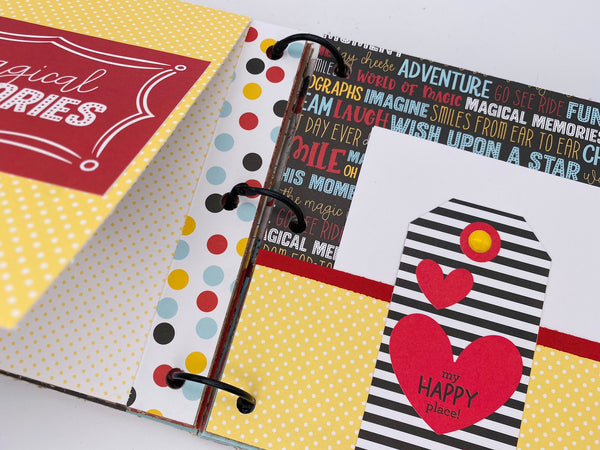 Premade Disney Scrapbook Photo Album