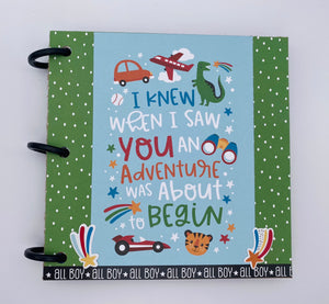 Premade Boy Scrapbook Photo Album