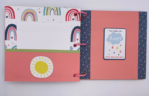 Premade Girl Scrapbook Photo Album