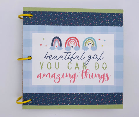 Premade Girl Scrapbook Photo Album