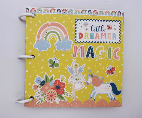 Premade Girl Scrapbook Photo Album