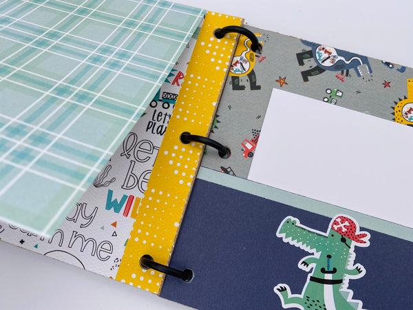 Premade Boy Scrapbook Photo Album