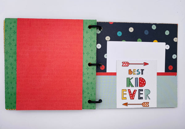 Premade Boy Scrapbook Photo Album