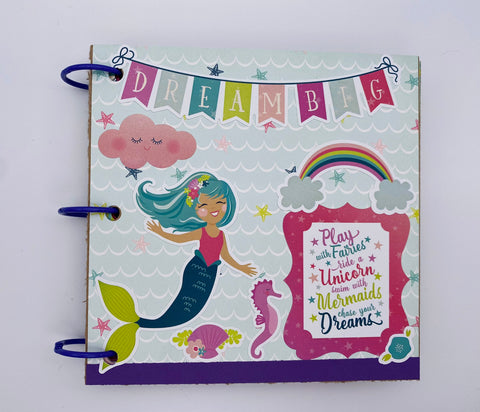Premade Girl Scrapbook Photo Album