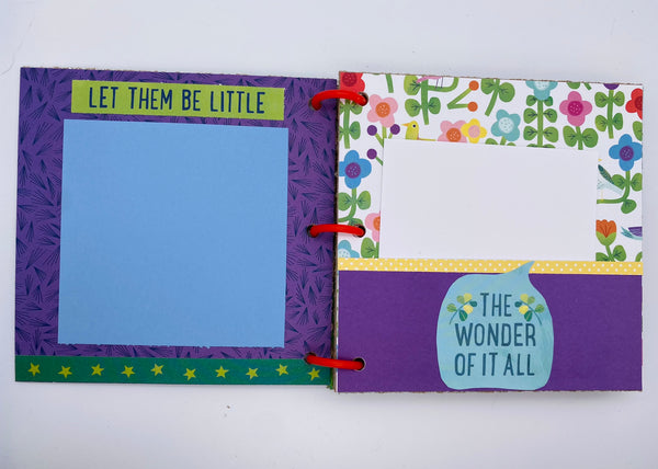 Premade Kid Scrapbook Photo Album