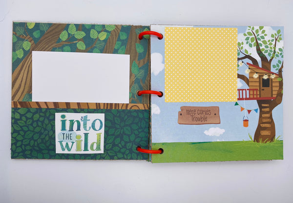 Premade Kid Scrapbook Photo Album