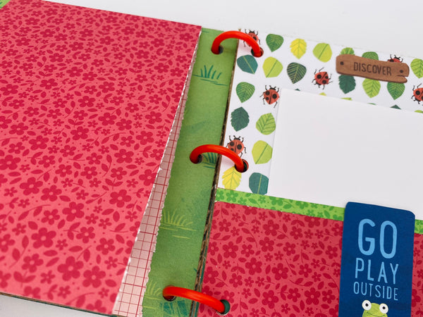Premade Kid Scrapbook Photo Album