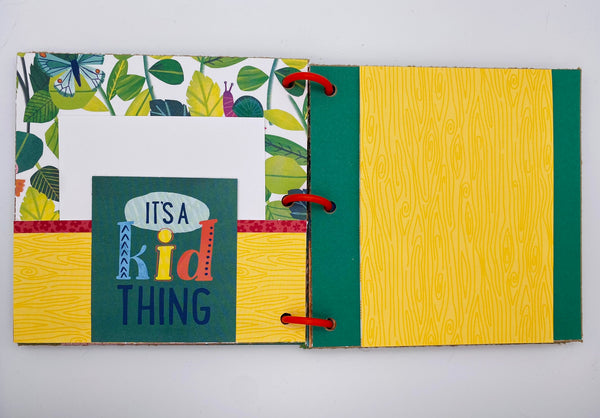 Premade Kid Scrapbook Photo Album