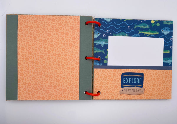 Premade Kid Scrapbook Photo Album