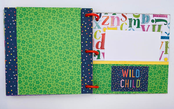 Premade Kid Scrapbook Photo Album