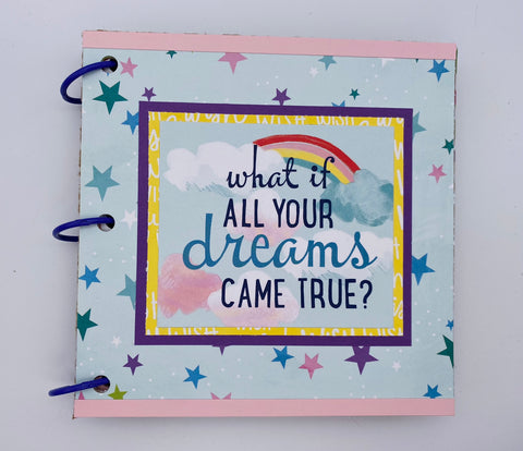 Premade Girl Scrapbook Photo Album
