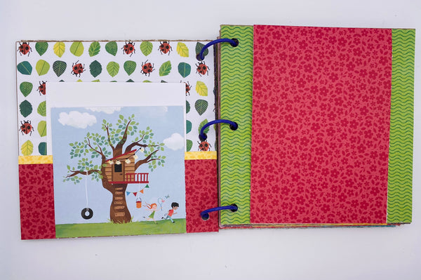 Premade Girl Scrapbook Photo Album