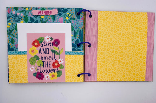 Premade Girl Scrapbook Photo Album
