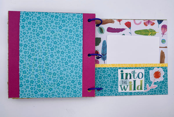 Premade Girl Scrapbook Photo Album