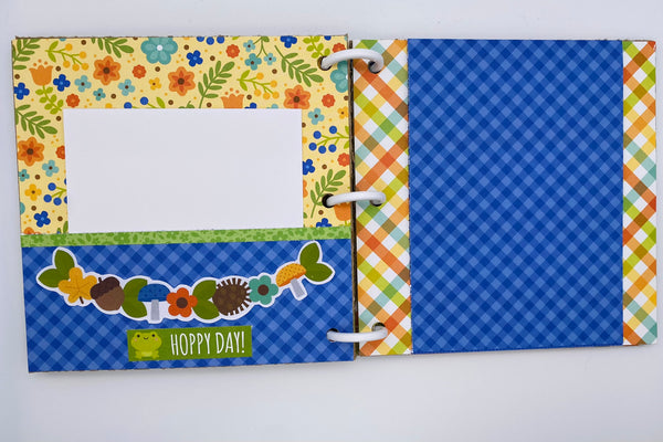 Premade Outdoor Camping Scrapbook Photo Album