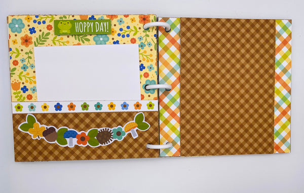 Premade Outdoor Camping Scrapbook Photo Album